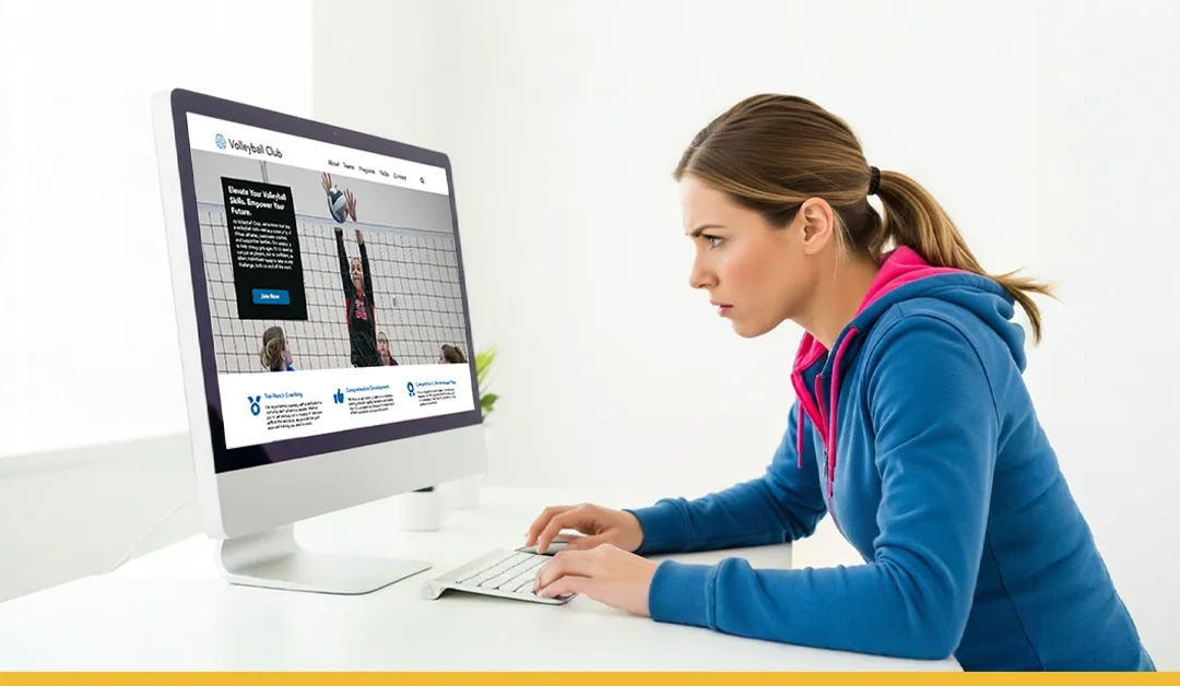 Volleyball Club Website
